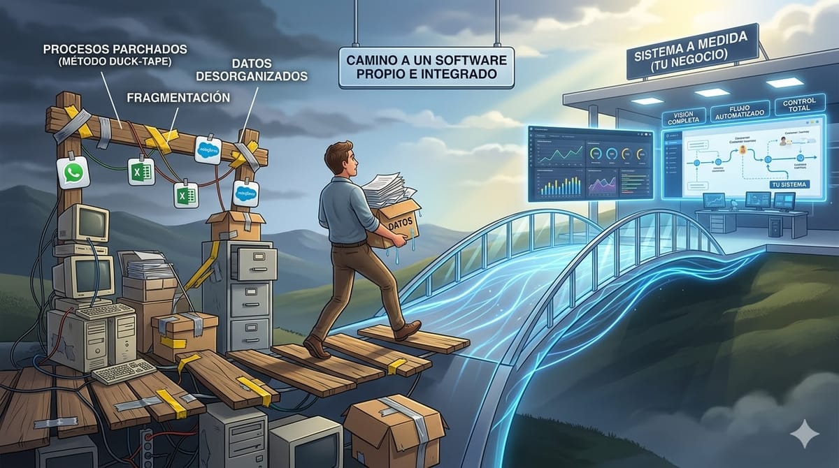 5 señales de que tu empresa necesita software propio (y no otro SaaS)